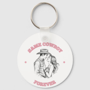 Für immer derselbe Cowboy Junggesellinnenabschied Schlüsselanhänger
