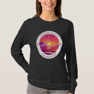 Für immer die goldene Stunde auf dem Rücken Wort F T-Shirt