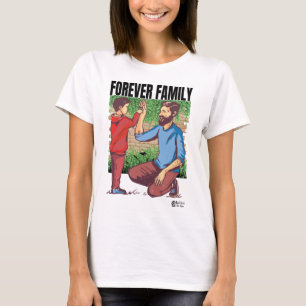Für immer Frauen in der Familie weiß T-Shirt