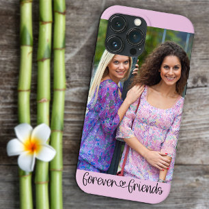 Für immer Freunde Foto Süße Herz-Typografie Case-Mate iPhone Hülle