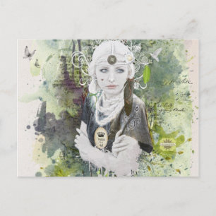 für immer Friedenspostkarte Postkarte