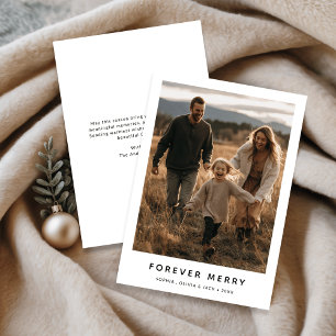 Für immer frohe Weihnachten Familie Baby Funny Fot