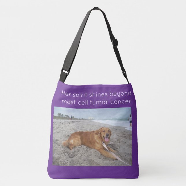 Für immer geliebte Mast-Zelltumor-Hommage Tragetaschen Mit Langen Trägern (Rückseite)