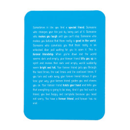 Für immer hat kein Ende Magnet