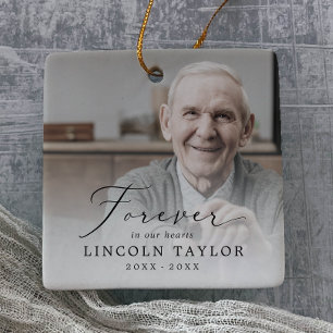 Für immer heikel in unserem Herzen Großvater Geden Keramikornament