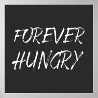 für immer hungrige Nahrungsabfälle