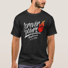 Für immer Ihr Individuelle Name Valentine | T-Shir T-Shirt