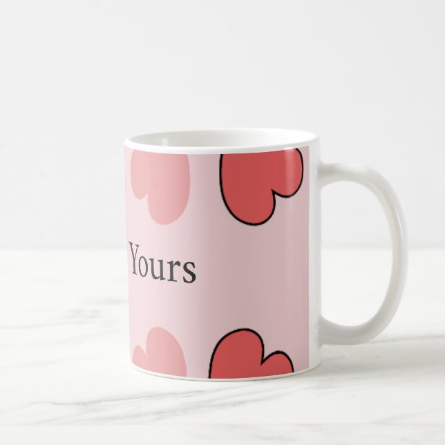 Für immer Ihre Liebe Kaffee-Cup Kaffeetasse (Rechts)
