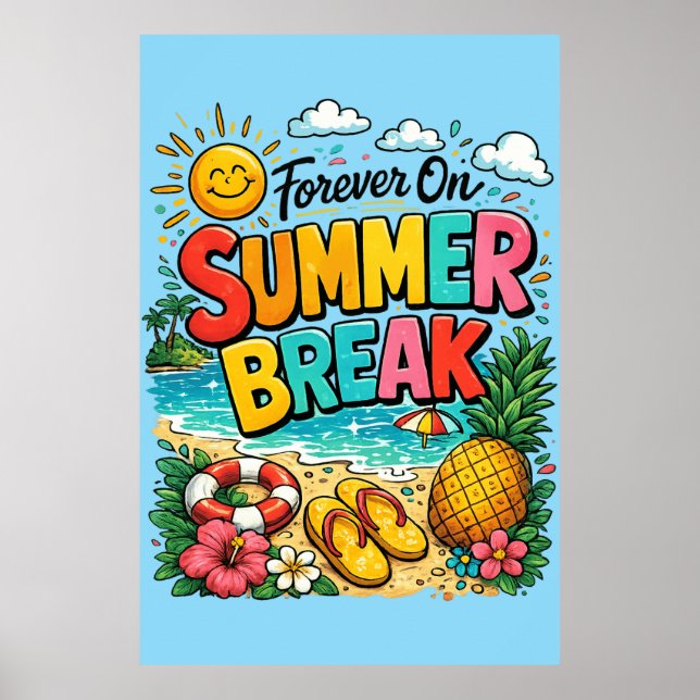 Für immer in den Sommerferien Poster (Vorne)