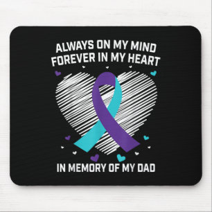 Für immer in meinem Herzen in Erinnerung an meinen Mousepad