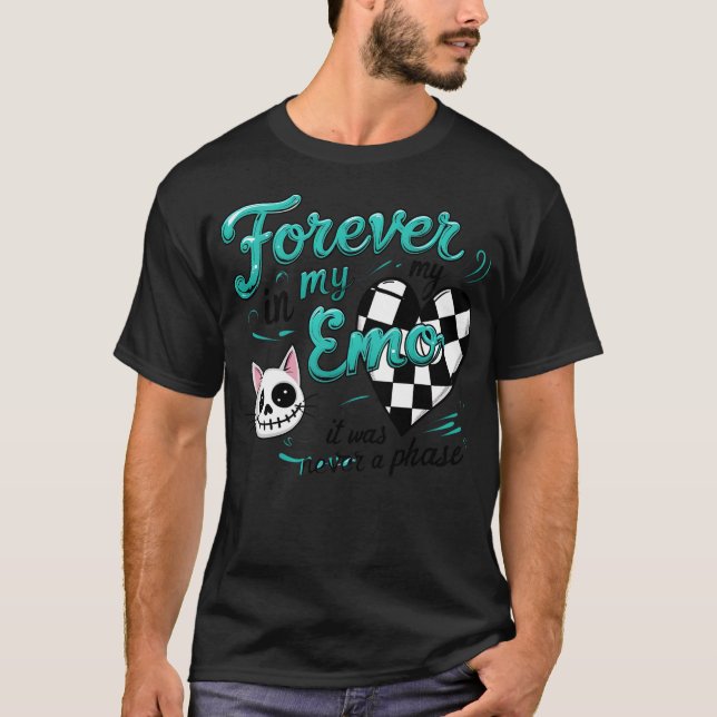 Für immer in meiner Emo-Ära T-Shirt (Vorderseite)