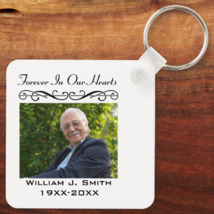 Für immer in unserem Herzen das Gebet des Herrn Schlüsselanhänger