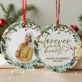 Für immer in unseren Herzen | Gedenkstätte für das Keramik Ornament