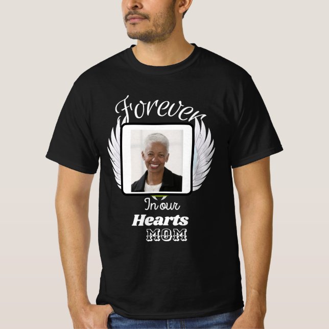 Für immer in unseren Herzen, Gedenkstätte T-Shirt (Vorderseite)