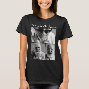 Für immer in unseren Herzen Papa Opa Gedenkstätte T-Shirt