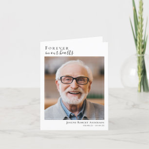 Für immer in unserer Gedenkkarte für Herzklopfen