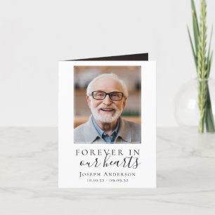 Für immer in unserer Gedenkkarte für Herzklopfen