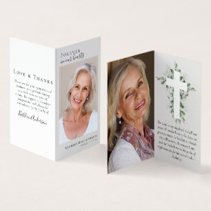 Für immer in unserer Gedenkkarte für Herzklopfen Visitenkarten