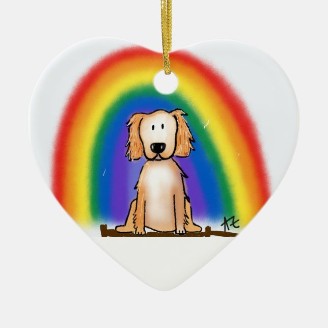 Für immer in unserer Herz-Verzierung Keramikornament (Vorne)