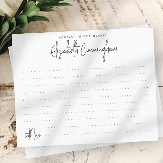 Für immer in unserer Minimalistischen Hörkarte (Von Creator hochgeladen)