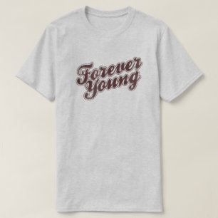 Für immer junge Retro-80er-Grafik-Popkultur T-Shirt