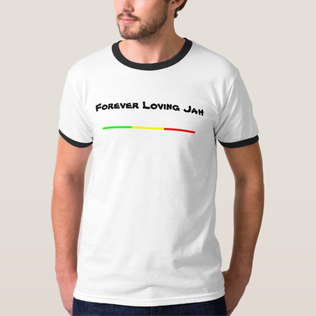 Für immer liebendes Jah T-Shirt (Vorderseite)