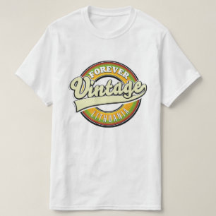 Für immer Litauen Vintage-Logo. T-Shirt