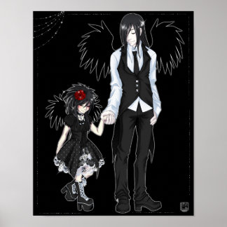 Für immer mit Drucken Poster