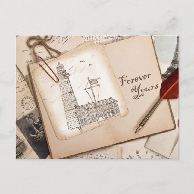 Für immer Postkarte (Vorderseite)