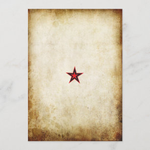 Für immer Rose Städtische Tattoo Thema Einladung