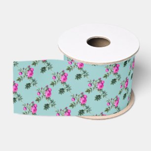 Für immer Rosen-Seemit BlumenVintages Ripsband