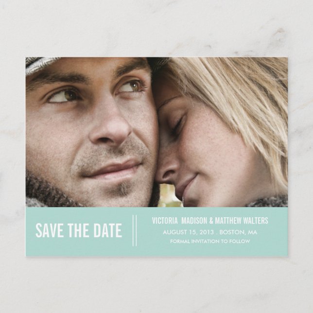 FÜR IMMER | SAVE THE DATE ANKÜNDIGUNG (Vorderseite)