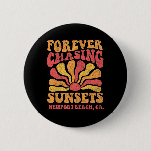 Für immer Sonnenuntergänge jagen Newport Beach Kal Button
