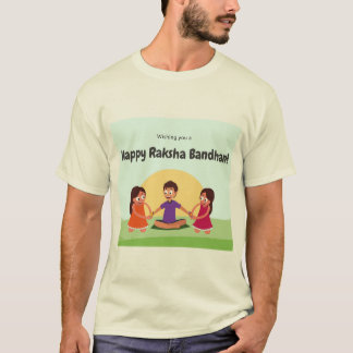 Für immer verbindet Rakshabandhan-Spezial-T-Shirt T-Shirt