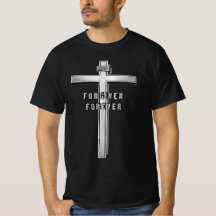 Für immer vergebenes Kreuz-T-Shirt | Christlicher 