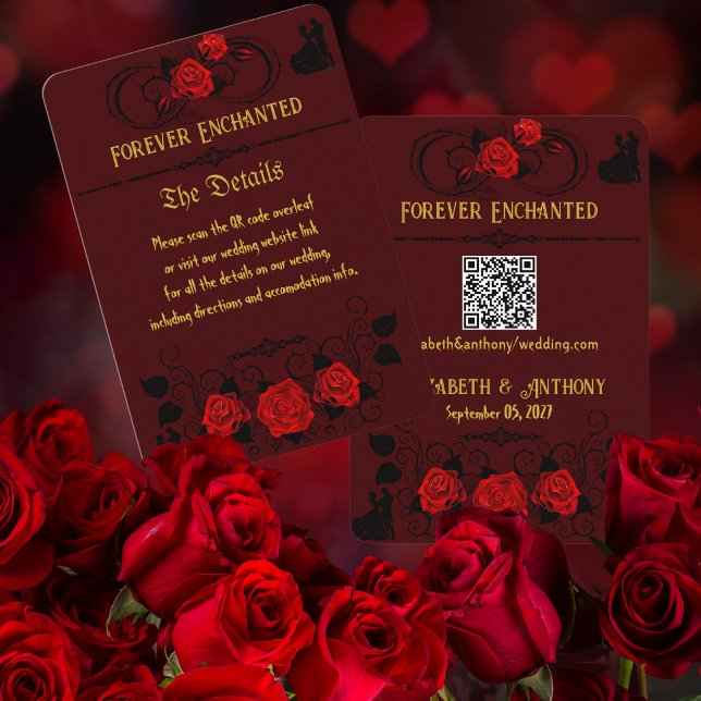 Für immer verzaubert begleitkarte (Von Creator hochgeladen)