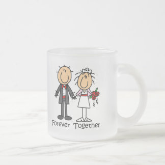 Für immer zusammen T - Shirts und Geschenke Mattglastasse