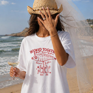 Für immer zusammenhängendes individuelles Hochzeit T-Shirt