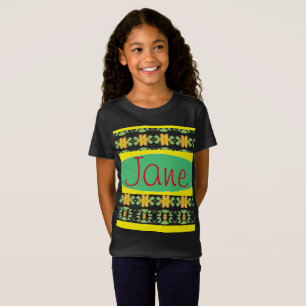 Für Jane oder Sie ein ausgefeiltes T-Shirt