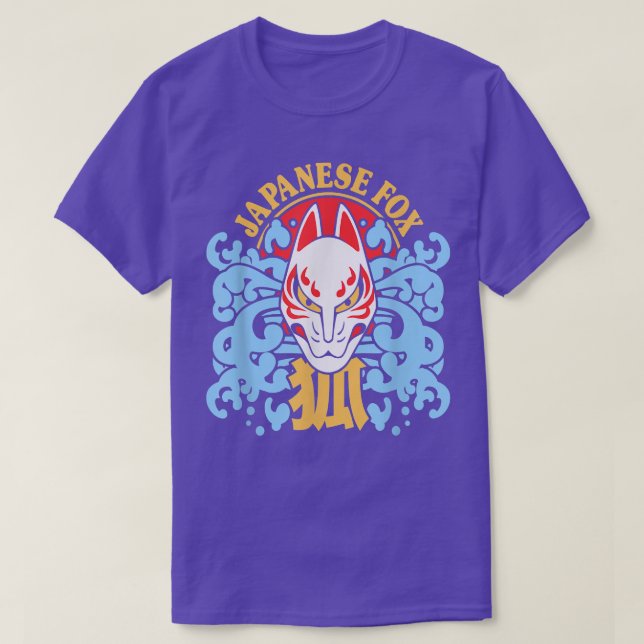 Für Japanisch Kitsune Inari Japan Fo Maske Japanis T-Shirt (Design vorne)