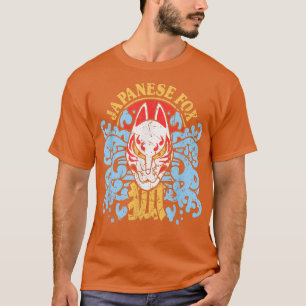 Für Japanisch Kitsune Inari Japan Fo Maske Japanis T-Shirt