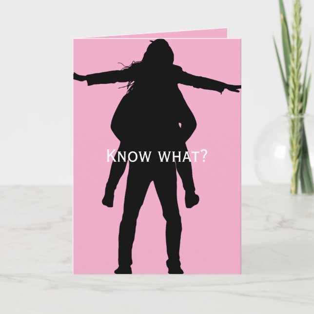 FÜR JEDE ANDERE LIEBE DANKESKARTE (Vorderseite)