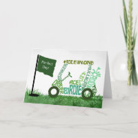 Für jeden General Birthday Par-fect Golf Cart
