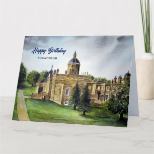 Für jeden Namen auf Birthday Castle Howard York Karte