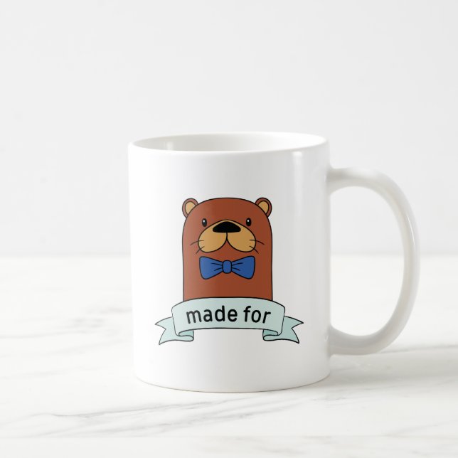 Für jedes Otter hergestellt Kaffeetasse (Rechts)