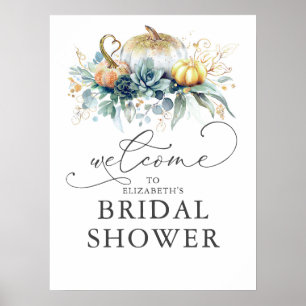 Für jedes Party - Pumpkins und Sukkulturen Willkom Poster