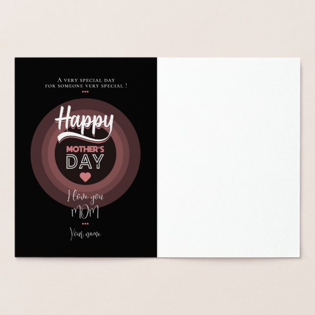 Für jemanden ganz besonders folienkarte (Innenseite)