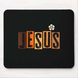 Für Jesus fallen, er verlässt dich nie Mousepad