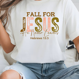 Für Jesus wird nie hebräisch verlassen 13 T-Shirt