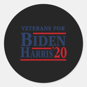 Für Joe Biden Kamala Harris 2020 Wahl Runder Aufkleber